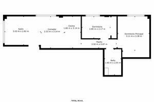 Apartamento de 2 dormitorios en Primera linea - San Miguel de Tajao (0)