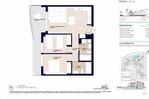 Apartamento de 2 dormitorios - El Médano - Carena Waves (1)